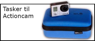 Tasker til actioncam kit