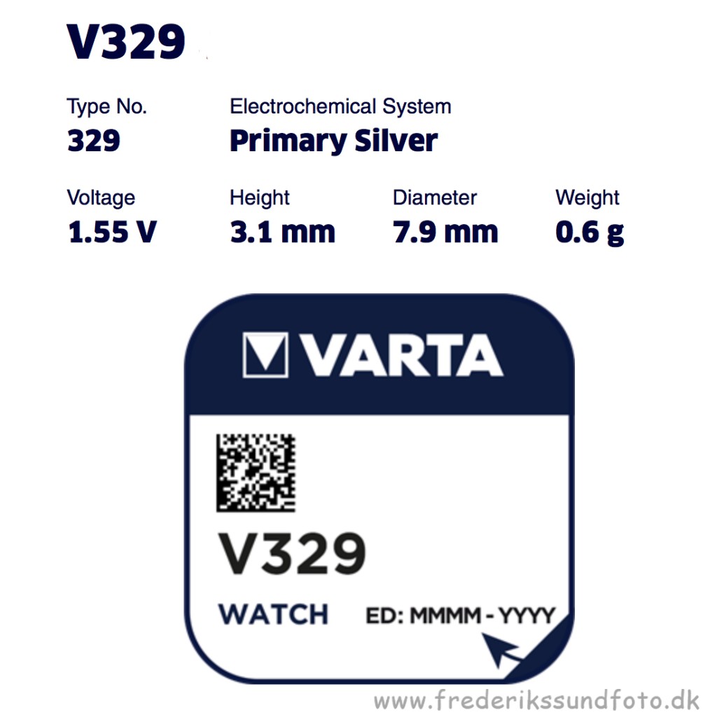 Varta V V Silver Sr Sw Batteri