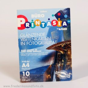 Ilford Visitkort Glossy papir 10 ark