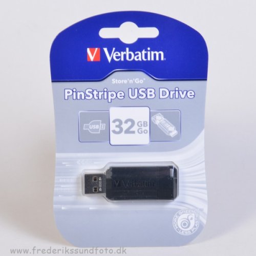 Verbatim Pinstripe USB 32GB drive