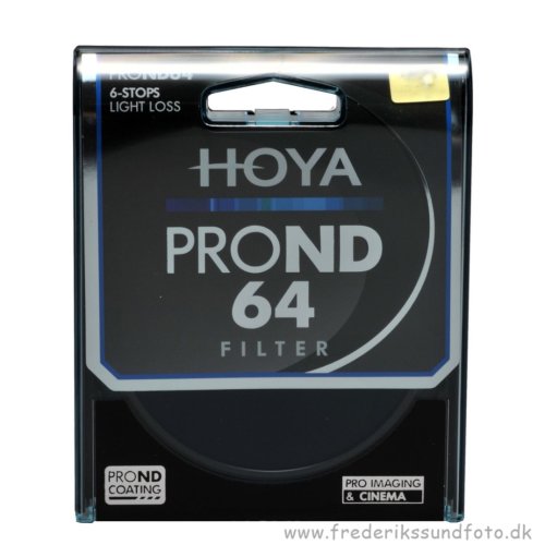 Hoya 62mm Pro ND64 Filter ( 6 stop )