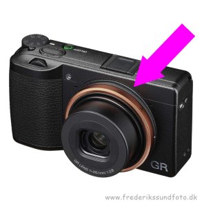 Ricoh CAP GN-2 Bronze til GR IIIx
