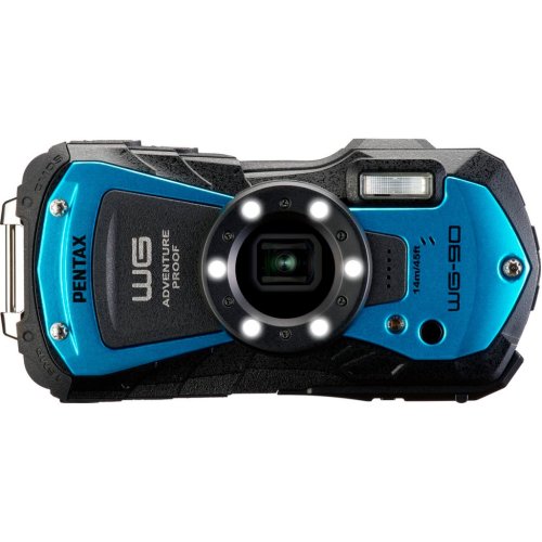 Pentax WG-90 Vandtæt kamera blå