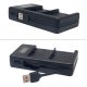 Mcoplus Duocharger USB til Nikon EN-EL25