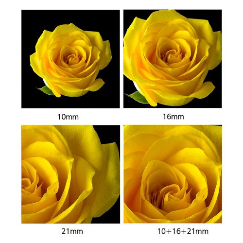 Mcoplus 10+16+21mm Auto mellemringe t/M-4:3