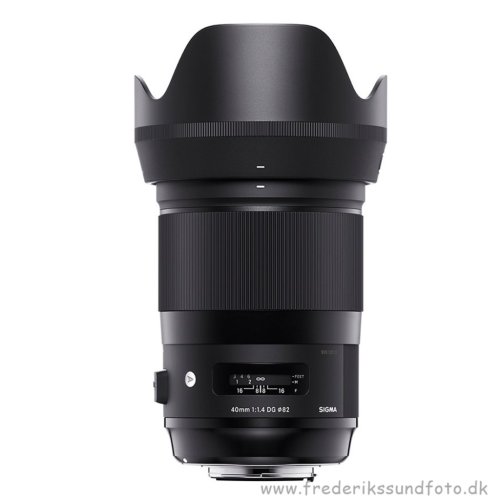 Sigma 40mm f/1.4 DG HSM t/Nikon