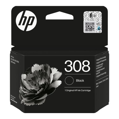 HP 308 Sort Bl�kpatron