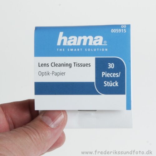 Hama Linsepapir / Objektiv rense papir 30 ark.