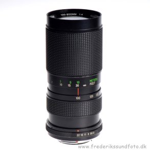 BRUGT Vivitar 100-200mm Zoom m/Pentax PK bajonet
