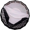 NiceFoto LED Softbox m. Grid 90cm