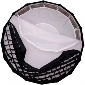 NiceFoto LED Softbox m. Grid 90cm