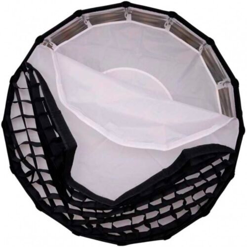 NiceFoto LED Softbox m. Grid 90cm