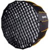 NiceFoto LED Softbox m. Grid 90cm