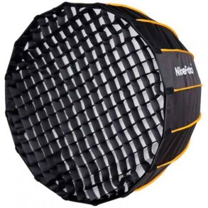 NiceFoto LED Softbox m. Grid 90cm