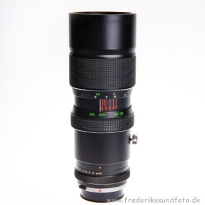 BRUGT Vivitar 75-260mm f4.5 til Olympus OM-bajonet