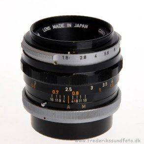 BRUGT Canon 50mm FL f/1.8 FD