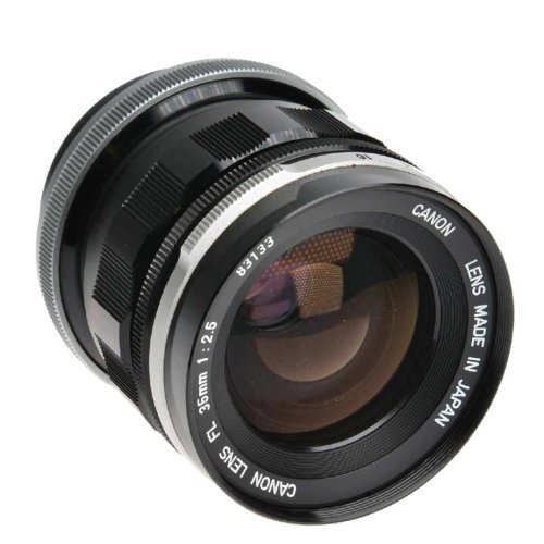 BRUGT Canon FL 35mm f/2.5 m/modlysbl�nde