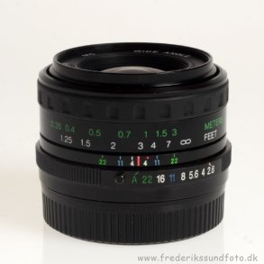 BRUGT Vivitar 28mm A f/2.8 t/PK bajonet