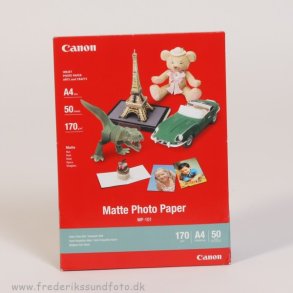 Canon A4 Mat Foto Printerpapir MP-101 50 ark.