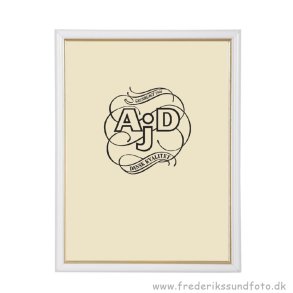 ADJ 3121 20x25 Ramme Hvid/Guld
