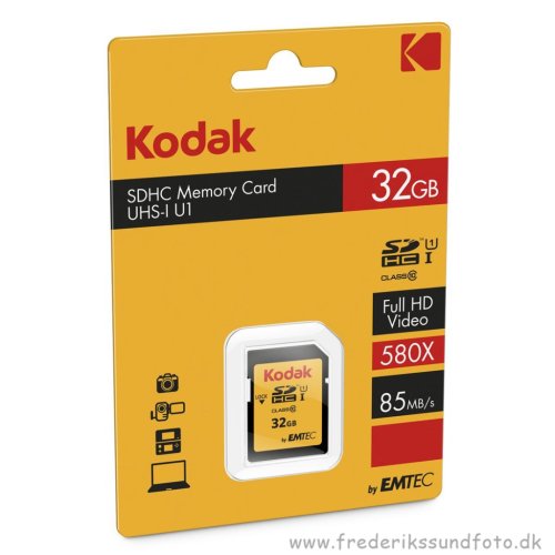 Kodak SD 32GB V10 Class10 R90MB/s