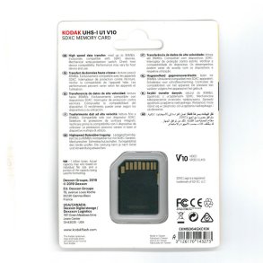 Kodak 64GB SD Hukommelseskort SDXC