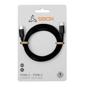 Sbox USB-C - USB-C 1 meter kabel