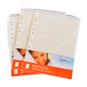 Walther Selvklbende Sider Hvid pakke med 10 stk.