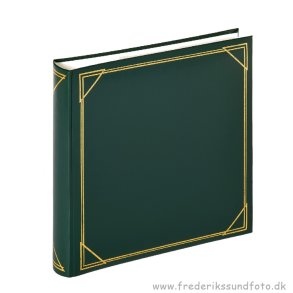 Walther 30x30 Gr�n Fotoalbum 100 Hvide sider