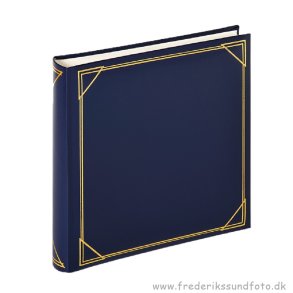Walther 30x30 Bl� Fotoalbum 100 Hvide sider