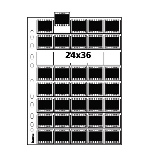 Hama Negativlomme PP 24X36/40 25 stk