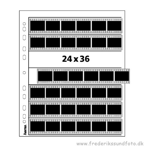 Hama 24x36 negativlommer 25 ark. nr. 2250