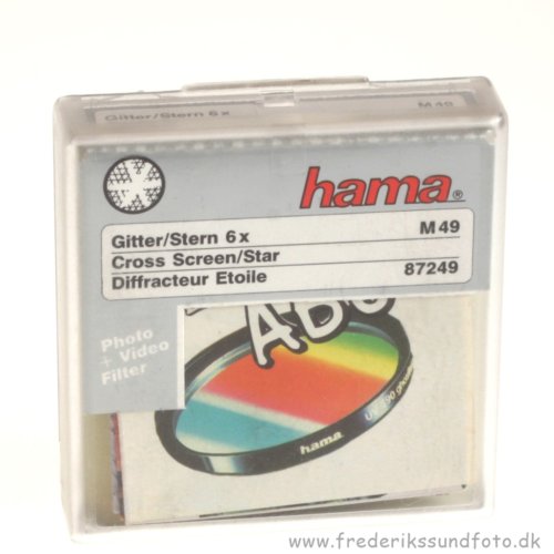 Hama 49mm Stjernefilter (stjerner ved hjlys)