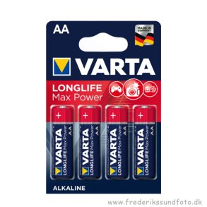 Varta AA MN1500 Longlife Max Power batteri 4 pak