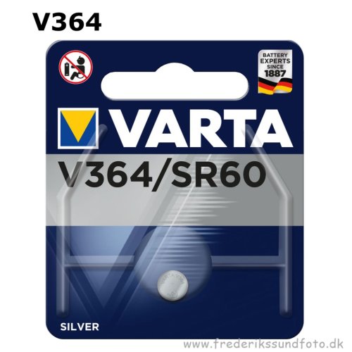 Varta V364, SR60 &amp; SR621SW Batteri