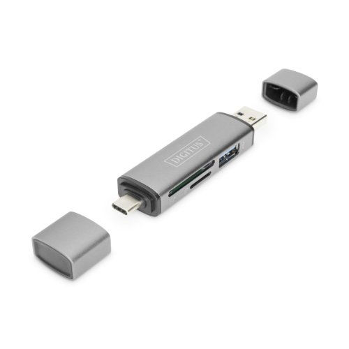 Digitus  USB-A & USB-C 3.0 SD Kortlser