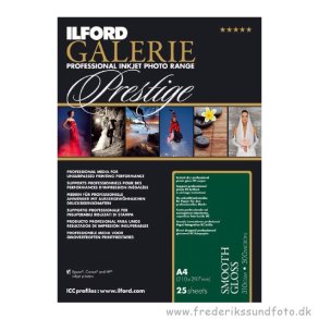 Ilford Galerie Prestige Smooth Gloss 310 gr. 25 ar