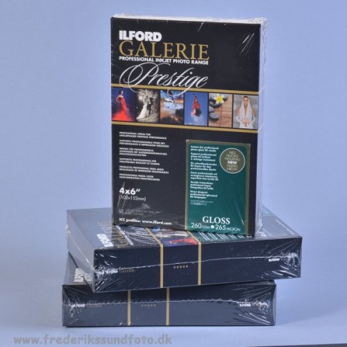Ilford Galerie Prestige Gloss 10x15 260 g 100 ark