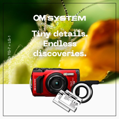 OM SYSTEM Tough TG-7 Micro Adventure Kit - R�d
