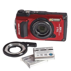 OM SYSTEM Tough TG-7 Micro Adventure Kit - R�d