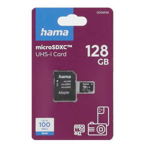 Hama MicroSDHC UHS-I Card 128GB