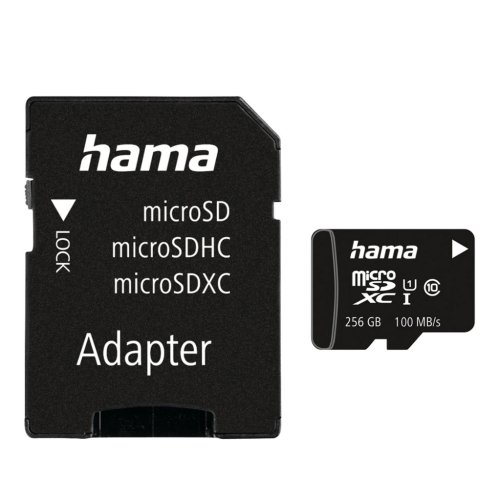 Hama MicroSDXC UHS-I Card 256GB