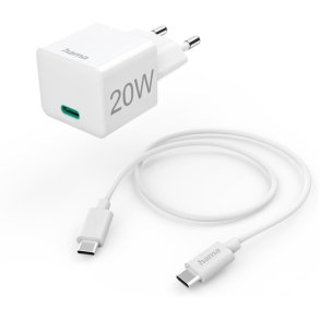 Hama 20W PD Mini USB-C oplader m/kabel