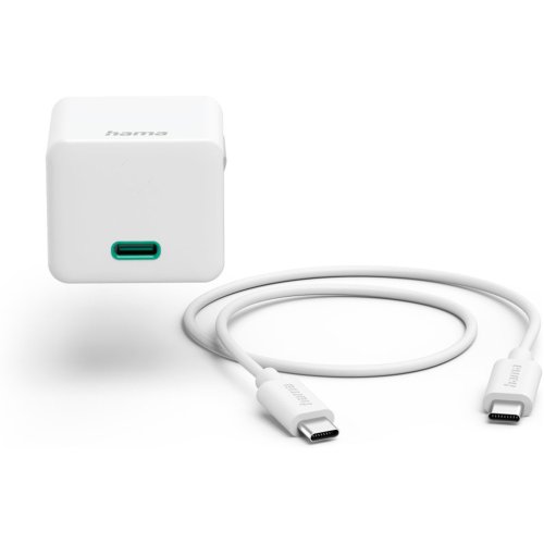 Hama 20W PD Mini USB-C oplader m/kabel