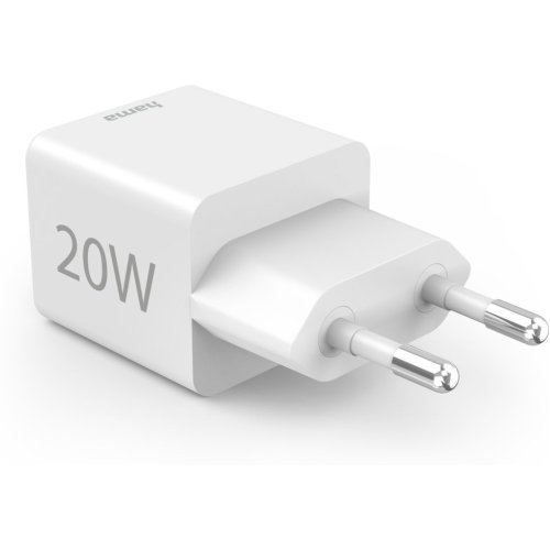Hama 20W USB A og C Strmforsyning/Oplader