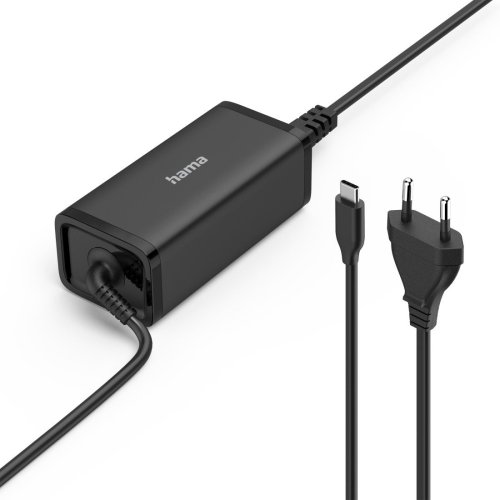 Hama Notebook Power Supply USB-C 240V 5-20V/100W