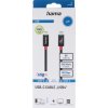Hama USB-C USB-C 240W 80 Gbps 1 meter