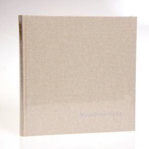 GB Beige 25x25 Konfirmations album m/DK tekst