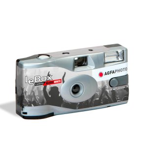 Agfaphoto Le Box Sort/Hvid 1xkamera blitz 36 exp.