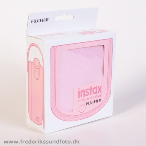 Instax Mini 8 og 9 Case Pink